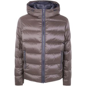 Fay, Heren, Jassen, Bruin, Maat: L Polyamide,