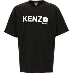 Kenzo, Heren, Tops, Zwart, Maat: 2XL Katoen,