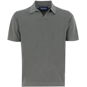 Drumohr, Heren, Tops, Groen, Maat: XL Katoen,