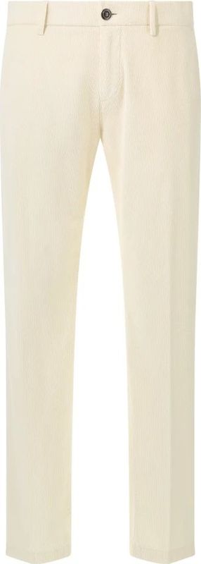 Boggi Milano - Broek in Stretchfluweel - Beige - Heren