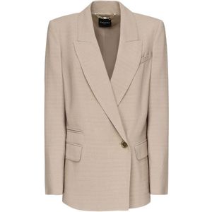 Guess, Dames, Jassen, Beige, Maat: XL Viscose,