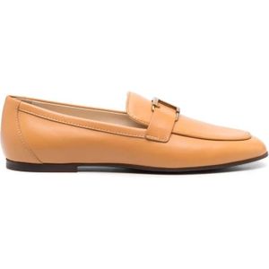 Tod's, Dames, Schoenen, Beige, Maat: 39 1/2 EU Suède,