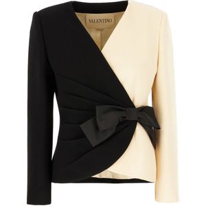 Valentino Garavani, Dames, Jassen, Veelkleurig, Maat: S Wol,