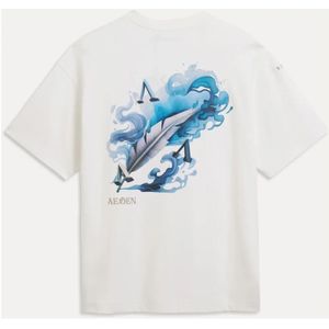 Aeden, Heren, Tops, Wit, Maat: S