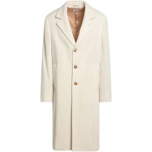 Brunello Cucinelli, Heren, Mantels, Beige, Maat: L Corduroy,