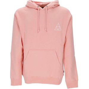 Huf, Heren, Sweatshirts & Hoodies, Roze, Maat: M Katoen,