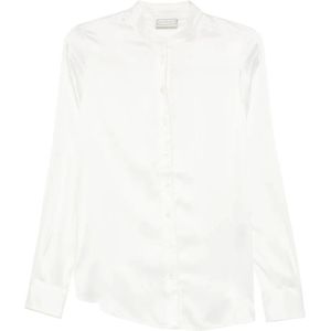 Pierre-Louis Mascia, Dames, Blouses & Shirts, Wit, Maat: XS Zijde,