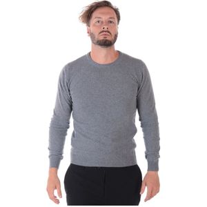 Daniele Alessandrini, Heren, Truien, Grijs, Maat: XL Wol,