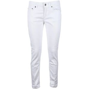 Dondup, Dames, Jeans, Wit, Maat: W26 Katoen,