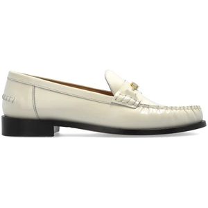 Ferragamo - Harry Loafers - Beige - Dames - Leer