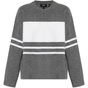 Theory, Dames, Truien, Grijs, Maat: S Wol,