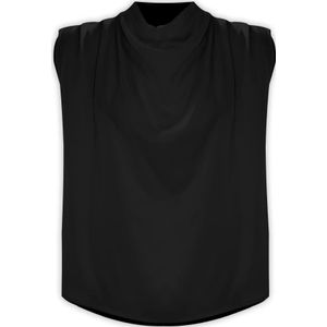 Kocca, Dames, Blouses & Shirts, Zwart, Maat: M Zijde,