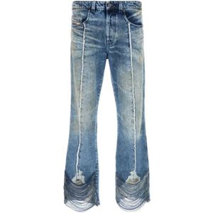 Diesel, Heren, Jeans, Blauw, Maat: W30 Denim,