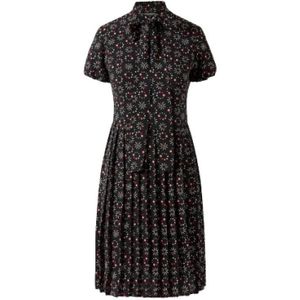 Emporio Armani, Dames, Jurken, Veelkleurig, Maat: XS Leer,