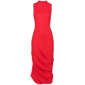 Jacquemus, Dames, Jurken, Rood, Maat: XS