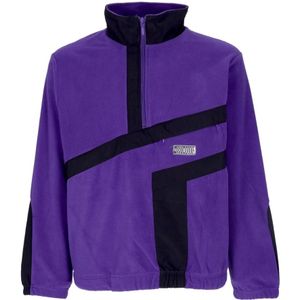 Huf, Heren, Truien, Paars, Maat: S Fleece,