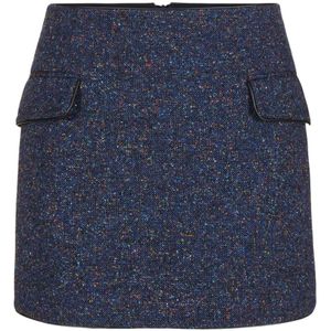 Iceberg, Dames, Rokken, Blauw, Maat: XS Leer,