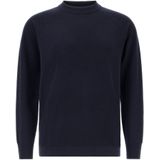 Boggi Milano - B Tech Crew Neck Trui - Blauw - Wol - Heren
