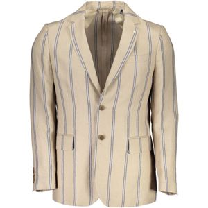 Gant - Klassieke Linnenjas - Beige - Heren