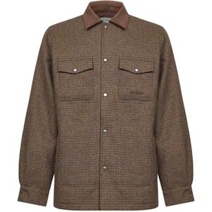 MC2 Saint Barth, Heren, Jassen, Bruin, Maat: L Wol,