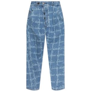 Vivienne Westwood, Heren, Jeans, Blauw, Maat: W32 Katoen,