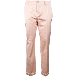 Guess, Dames, Broeken, Roze, Maat: M Spandex,