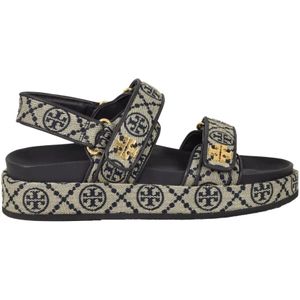 Tory Burch, Dames, Schoenen, Veelkleurig, Maat: 35 1/2 EU Katoen,