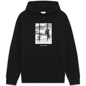 Drole de Monsieur, Heren, Sweatshirts & Hoodies, Zwart, Maat: M Katoen,