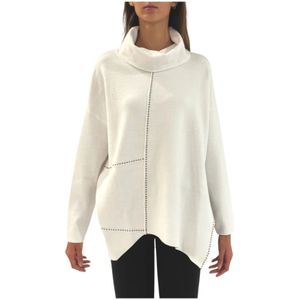 Joseph Ribkoff, Dames, Truien, Wit, Maat: L Viscose,