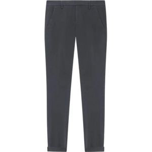 Dondup, Heren, Broeken, Grijs, Maat: W32 Katoen,