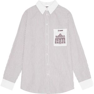 Opéra Sport, Dames, Blouses & Shirts, Wit, Maat: M Katoen,