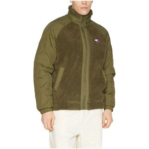 Tommy Hilfiger, Heren, Jassen, Groen, Maat: M Poliester,