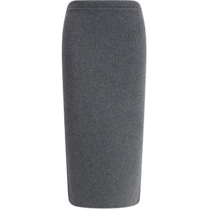 Tom Ford - Kokerrok - Grijs - Katoen