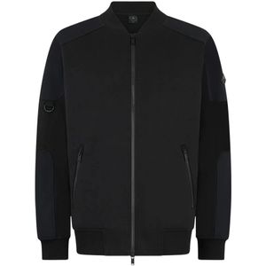 Moose Knuckles, Heren, Jassen, Zwart, Maat: L Katoen,