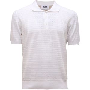 Alpha Studio, Heren, Tops, Wit, Maat: L