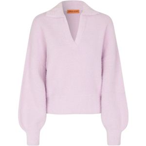 Stine Goya, Dames, Truien, Roze, Maat: XS Acryl,