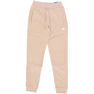 Adidas, Dames, Broeken, Beige, Maat: 2XL Katoen,