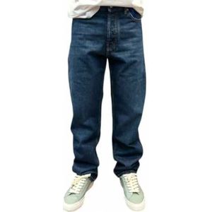 Jacob Cohën, Heren, Jeans, Blauw, Maat: W34 Suède,