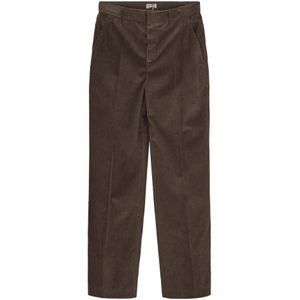 Brunello Cucinelli, Dames, Broeken, Bruin, Maat: S Katoen,