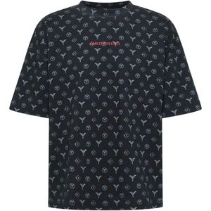 Oversized T-shirt met labelstitching