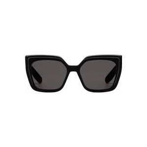 Dior Moderne vierkante zonnebril met Cannage-motief , Black , unisex , Maat: ONE Size