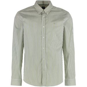 Hugo, Heren, Overhemden, Groen, Maat: M Katoen,