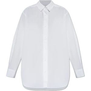 Samsøe Samsøe - Salovar - Overhemd - Wit - Dames - Katoen