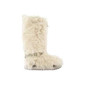 Moncler Winterlaarzen , Beige , Dames , Maat: 38 EU