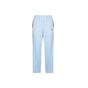 Casablanca Lichtblauwe Track Pants , Blue , Heren , Maat: L