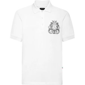 Billionaire, Heren, Tops, Wit, Maat: M Katoen,