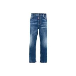 Dsquared2 Blauwe Slim Fit Jeans , Blue , Dames , Maat: XS