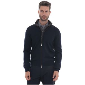 Gran Sasso, Heren, Truien, Blauw, Maat: 3XL Wol,