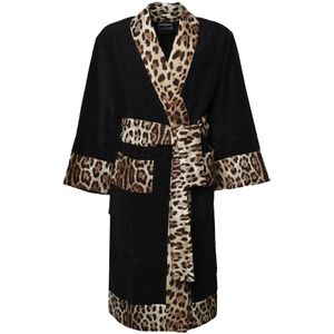 Dolce & Gabbana, Heren, Nachtkleding & Lounge, Zwart, Maat: S Katoen,