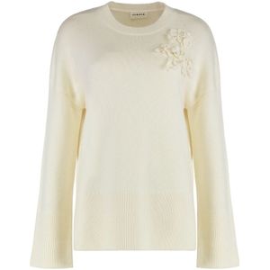 P.a.r.o.s.h., Dames, Truien, Wit, Maat: XS Wol,